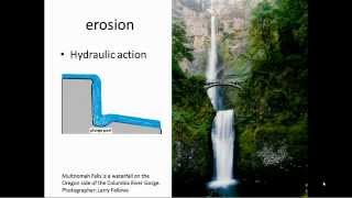 River Erosion Transport and Depositionmov [upl. by Einej]