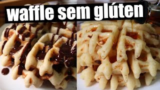 2 VERSÕES DE WAFFLE SEM GLÚTEN E VEGANO  MUITO FÁCIL DE FAZER E GOSTOSO  TNM Vegg [upl. by Kohsa564]