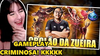 MONO CHAMPIONS HUMILHANDO os GRINGOS  CBOLÃO DA ZUEIRA REACT BRONZIOCRE [upl. by Anauqes]