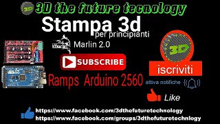 Marlin firmware 20 su Ramps e Arduino 2560 [upl. by Siraj115]