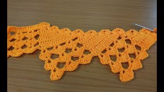 How to crochet wall door hanging torantoranpattivinkam marathiऊनक्रोशा तोरणविणकाम [upl. by Smeaj]