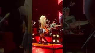 Avril Lavigne  Sk8er Boy Live 2022 Bite Me Tour avrillavigne shorts live reels canada [upl. by Ahron]