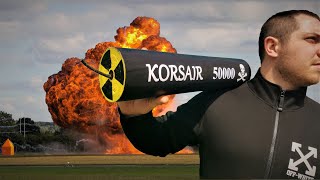 ☢️САМАЯ МОЩНАЯ ПЕТАРДА КОРСАР 50000 ПОД БОЧКОЙ💥 THE BIGGEST PETARD KORSAIR 50000☠️ 2 [upl. by Niobe]