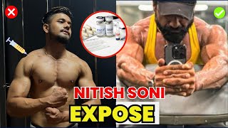 Nitish Soni EXPOSE  Mass Gainer Vs Protein  Steroids SAFE Doses [upl. by Ecirtahs]