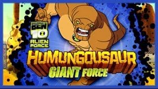 Ben 10  Humungousaur Giant Force  Ben 10 Games [upl. by Bannister]