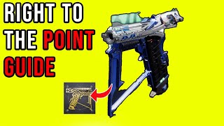 HOW TO GET THE NEW FINAL WARNING EXOTIC CATALYST [upl. by Niliram]