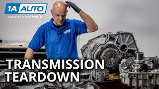 Transmission Teardown How Automatic Car  Truck Transmissions Work [upl. by Jemine]