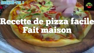 Recette de pizza facile et rapide fait maison [upl. by Magee153]