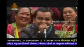 Raju dhakal and kalika Roka live dohori [upl. by Lissa446]