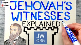 Jehovahs Witnesses Explained  What do Jehovahs Witnesses Believe Who is Charles Taze Russell [upl. by Ellehcem]