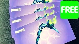 😱How to get the MINTY Pickaxe in Fortnite FREE😱  FREE Minty Pickaxe Codes Candy cane Pickaxe [upl. by Silecara]