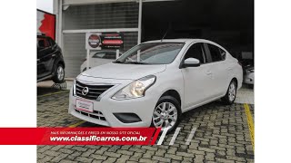 Nissan Versa SV 16 Flex Automático 2018 [upl. by Klarrisa310]