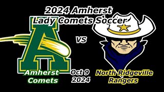 2024 10 09 Amherst Comets v North Ridgeville Rangers [upl. by Laehpar]