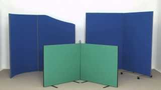 Budget Office Divider Screens  Office Furniture Screens from Go Displays [upl. by Gosselin552]