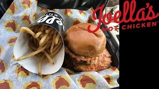 Joella’s Hot Chicken Chicken Pimento Sandwich with Fries Review [upl. by Hullda]