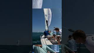 Gybe Gone Gnarly sailinglife sailingfun gopro gosailing boating sailingfamily [upl. by Symon]