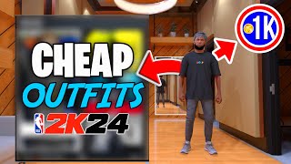 BEST CHEAP OUTFITS in NBA 2K24 DRIPPY OUTFITS UNDER 1000 VC BUDGET CLOTHES 2K24 [upl. by Enal]