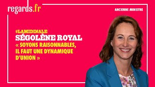 Ségolène Royal  « Soyons raisonnables il faut une dynamique dunion » [upl. by Retnyw]