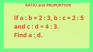 Ratio and Proportion  Question 4 [upl. by Jona360]