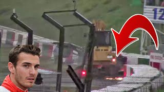 Jules Bianchi Crash Suzuka  F1 Accident Video Sequence [upl. by Cliffes190]