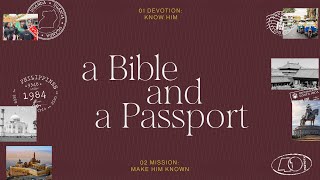 Make Him Known Mission  A Bible and A Passport Week 2  Rev Araneta [upl. by Trenna]