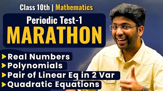 Class 10th Maths Periodic Test Marathon 🔥  Shobhit Nirwan [upl. by Nae]