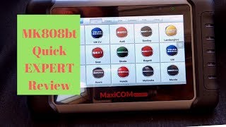 Autel MK808BT Scan Tool Review▶️ Quick Honest Review [upl. by Thayer746]