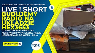 216  Mały UnBoxing na LIVE SHORT electronic unitra radio service [upl. by Teloiv631]