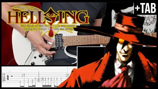 Logos naki world HELLSING Opening  Guitar Cover  TAB [upl. by Sahc481]