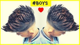 haircut for boys  STYLISH haircut FOR BOYS 2019 ⭐️ boys haircut 2019 [upl. by Ehrsam913]