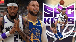 NBA 2K24 MyCAREER  Shawn Harris vs Stephen Curry 80PTS COMBINED [upl. by Ashok]