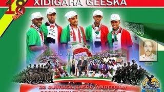 HEES CUSUB XIDIGAHA GEESKA DHULKAAGA 2014 [upl. by Ahsitahs]