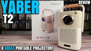 This Projector Is Best In Class  Yaber T2 Portable Projector Review [upl. by Eniamrehc]