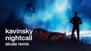 Kavinsky  Nightcall Alcala Remix [upl. by Noruq434]