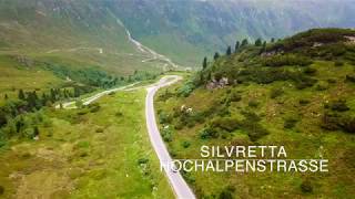 Silvretta Hochalpenstraße Montafon  Austria Cinematic 4K UHD Drone Footage  DJI MAVIC PRO [upl. by Ladnyc]