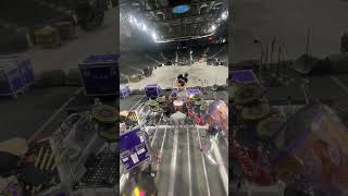 Time lapse of Danny Carey’s drum kit with Tool [upl. by Martinsen]