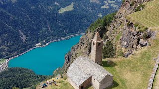 ITINERARI SAN ROMERIO L EREMO A PICCO SUL LAGO DI POSCHIAVO STORIE DI CONTRABBANDIERI [upl. by Isidro]