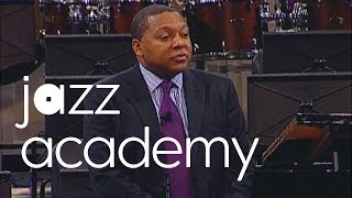 Part 1 Wynton Marsalis quotTeaching Music in the 21st Centuryquot [upl. by Eyma]