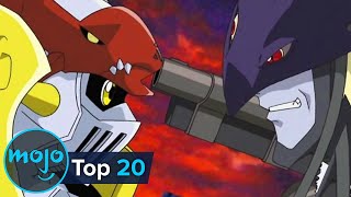 Top 20 Digimon Battles [upl. by Oneil]