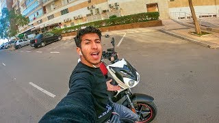 Imad Vlog  Stunt  🔥 ها شحال كاتمشا ستانت و هذا هو الثمن ديالها [upl. by Iaj]