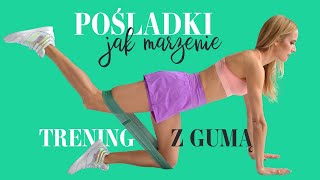 Pośladki jak marzenie 🥰 Trening z gumami MINI BAND  Ola Żelazo [upl. by Marquita]