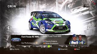 WRC 3 2012 PC 4K  Carlist and All Drivers 100 [upl. by Frangos]