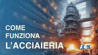 ACCIAIERIE Come Funzionano e Cosè la Produzione dellAcciaio [upl. by Coombs]