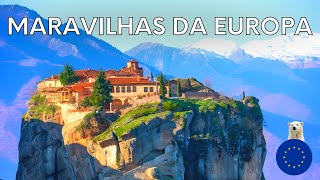 MARAVILHAS DA EUROPA  Os lugares mais surpreendentes de todos os países europeus [upl. by Nirual398]