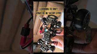 Learning to drift a WLToys K969 RC Car k969 drifting wltoys [upl. by Aleehs748]