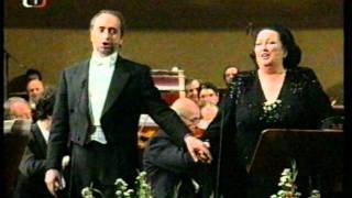 Caballé and Carreras in Prague  Die lustige Witwe Lippen schweigen [upl. by Yluj]