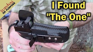 My Quest for the Best Concealed Carry Holster Ended With This One [upl. by Wolliw]