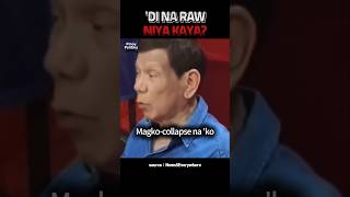 DI NA RAW NIYA KAYA Duterte PHVote election [upl. by Randolph]