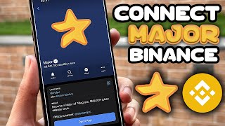 Connect Your Binance Wallet to Major in 1 Minute Flat [upl. by Onimixam]