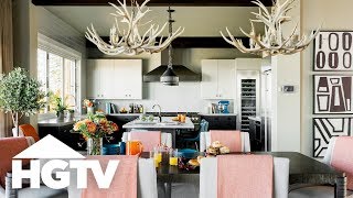 LodgeStyle Living  HGTV Dream Home 2019  HGTV [upl. by Parsaye]